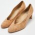 Stuart Weitzman Beige Cork Pumps Size 37 - Image 2