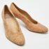 Stuart Weitzman Beige Cork Pumps Size 37 - Image 4