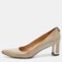 Stuart Weitzman Grey Patent Leather Pointed Toe Pumps Size 37