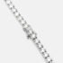 28.8 cts Round Brilliant Cut 18k White Gold Lab Grown Diamonds Tennis Necklace - Image 2
