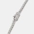13.00 cts Round Brilliant Cut 18k White Gold Lab Grown Diamonds Graduating Necklace - Image 5