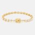 7.6 cts Pear Brilliant 18k Yellow Gold Lab Grown Diamonds Bracelet - Image 2