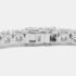 9.5 cts Round Brilliant Cut 18k White Gold Lab Grown Diamonds Tennis Bracelet - Image 4