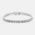 9.5 cts Round Brilliant Cut 18k White Gold Lab Grown Diamonds Tennis Bracelet