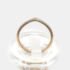 Tiffany & Co. 18K Rose Gold Diamonds Soleste V Ring EU 53 - Image 5