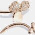 Tiffany & Co. 18K Rose Gold and Diamond Paper Flower Ring EU 52 - Image 4