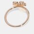 Tiffany & Co. 18K Rose Gold and Diamond Paper Flower Ring EU 52 - Image 2