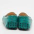 Tod's Green Leather Gommino Slip On Loafers Size 37 - Image 5
