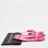 Tod's Pink Rubber Studded Tassel Thong Flat Sandals Size 38 - Image 9