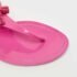 Tod's Pink Rubber Studded Tassel Thong Flat Sandals Size 38 - Image 7