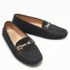 Tod's Black Suede Horsebit Loafers Size 37 - Image 4