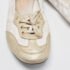 Tod's White/Gold Leather Gomma Lace Up Loafers Size 36 - Image 7