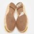 Tory Burch Beige/Yellow Raffia and Leather Reva Ballet Flats Size 35.5 - Image 6