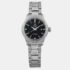 Tudor Black Diamond Stainless Steel Style 12100-0004 Automatic Women's Wristwatch 28 mm