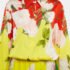 Valentino Multicolor Floral Print Silk Pleated Maxi Dress M - Image 3