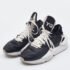 Y-3 Black/White Leather and Fabric Kaiwa Sneakers Size 40 - Image 2