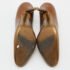 Yves Saint Laurent Metallic Brown Leather Pumps Size 40 - Image 6