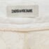 Zadig & Voltaire White Cotton Blend Trousers S - Image 4