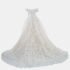 Zuhair Murad White Embroidered Tulle Wedding Gown M - Image 2